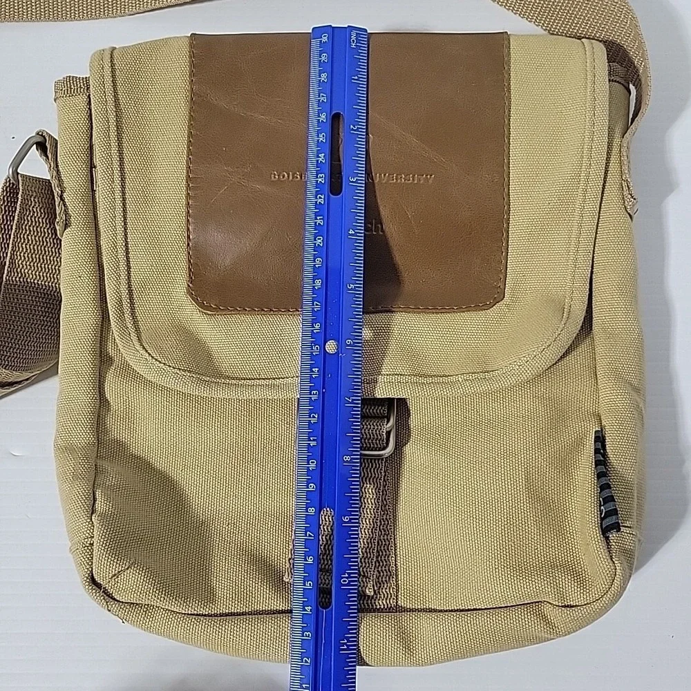 Boise State University Canvas Messanger‎ Bag